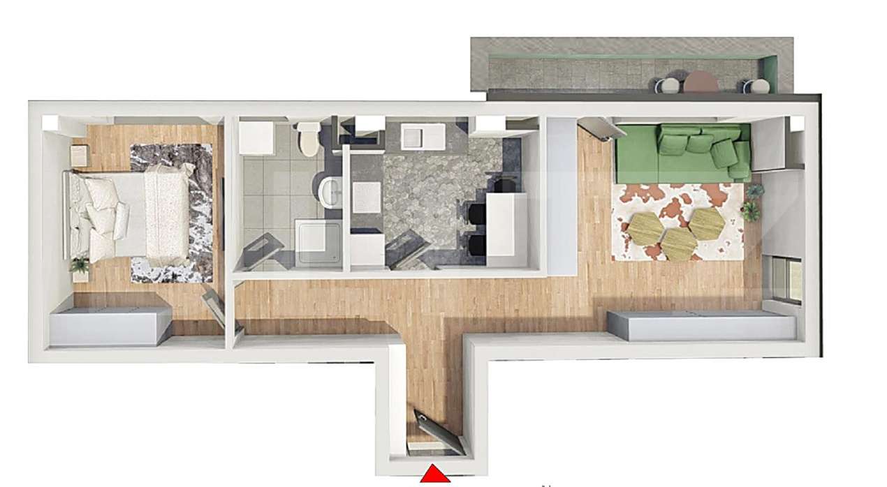 Comision 0!Apartament 2 camere, confort sporit,Bloc Nou,Petrom Calea B - Imagine principală: 1/11