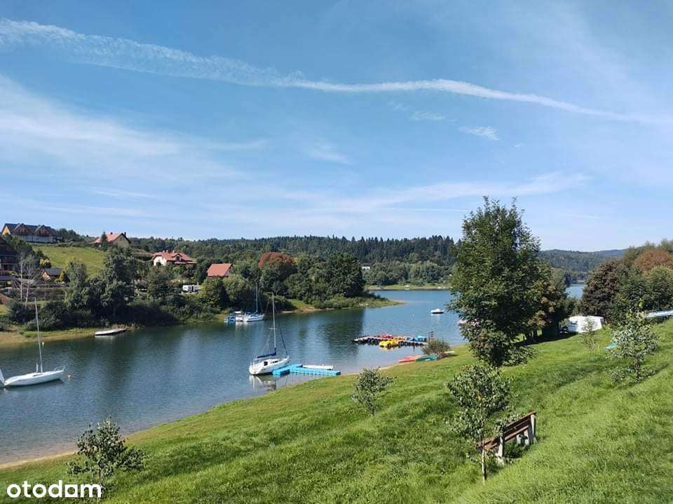 Ośrodek wypoczynkowy Bieszczady Solina Zawóz 70 arów 14 domków-12