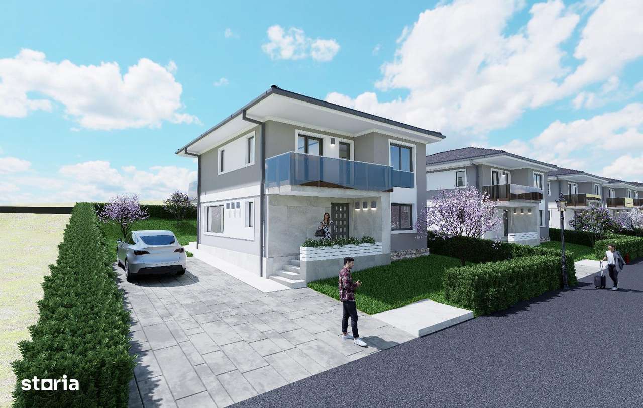 Casa individuala P+E, suprafata 118 mp teren 500 mp Chinteni-0