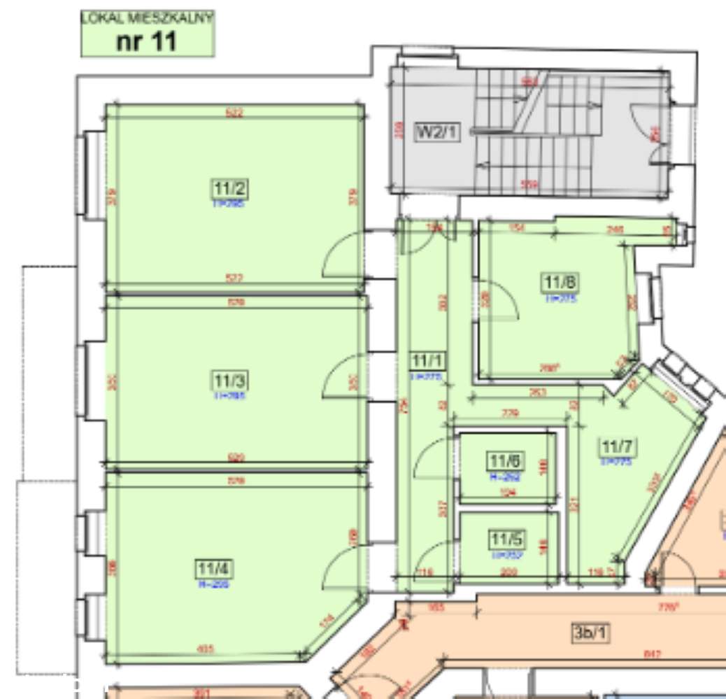 Komfortowe mieszkanie 4-pokojowe z dwiema łazienkami - Poznań, Jeżyce
