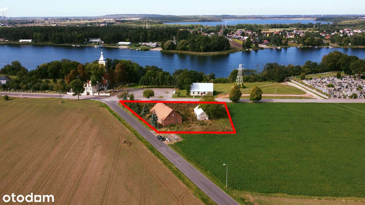 Gmina Ślesin – Dom w sąsiedztwie jeziora-1