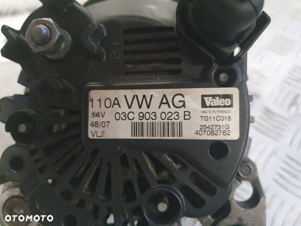 Alternator 1.4 TSI 1.6 FSI Vw Skoda Seat Audi GWARANCJA ! 03C903023B - 3