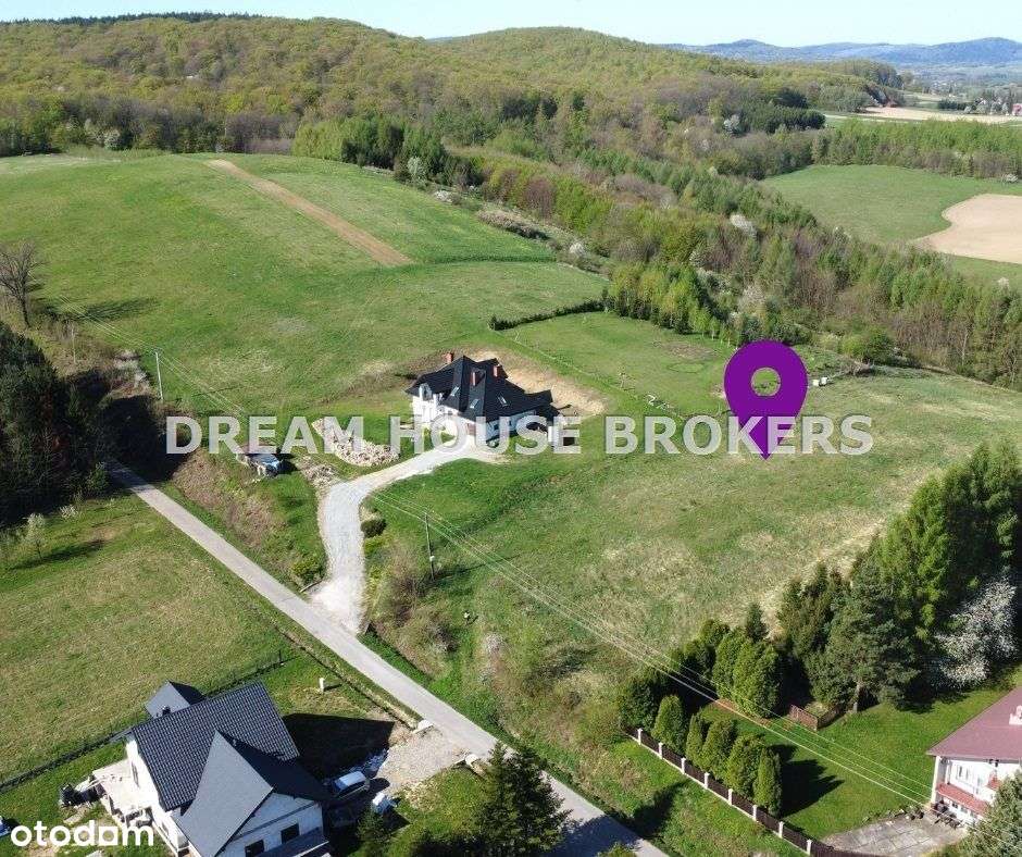 Działka z projektem domu i Wz - Besko 43 ary - Pełny obrazek: 5/12