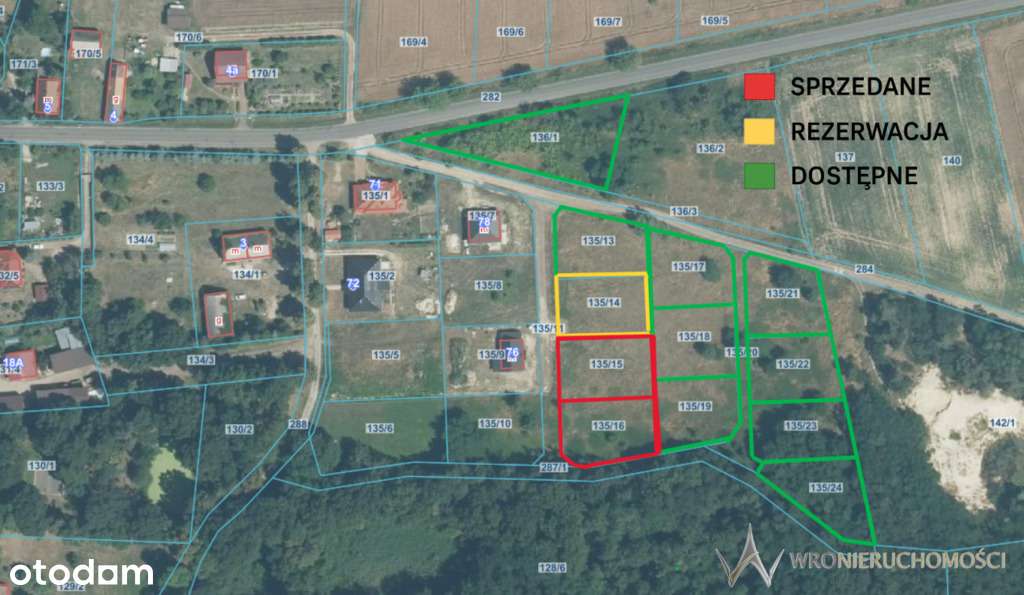 Działki na sprzedaż - Grodzanów - Pełny obrazek: 4/6
