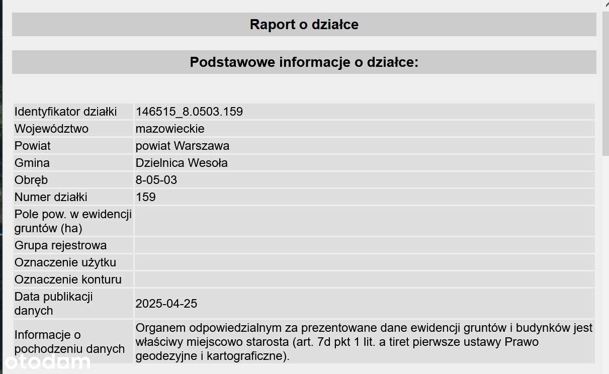 Działka, 1 200 m², Warszawa - Pełny obrazek: 5/5
