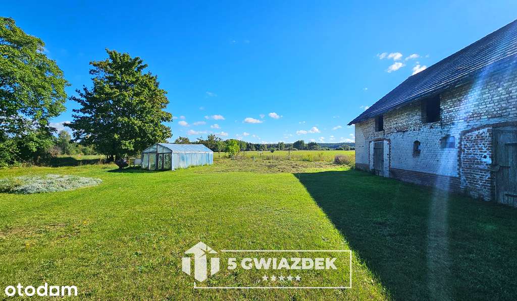 Siedlisko 4,89 ha blisko jeziora • Dom • Bud. gosp - Pełny obrazek: 5/20