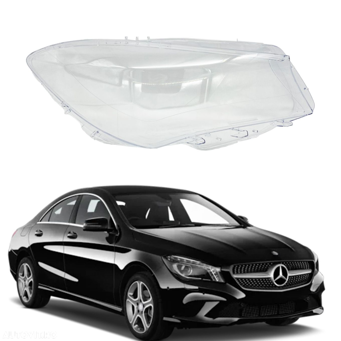 Sticla Far Dreapta Mercedes-Benz CLA-Class C117 2013 2014 2015 2016 - 2