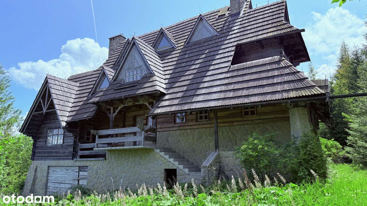 Niesamowita działka 86 ar,rozpoczęta budowa, Bukowina Tatrzańska,Tatry-8