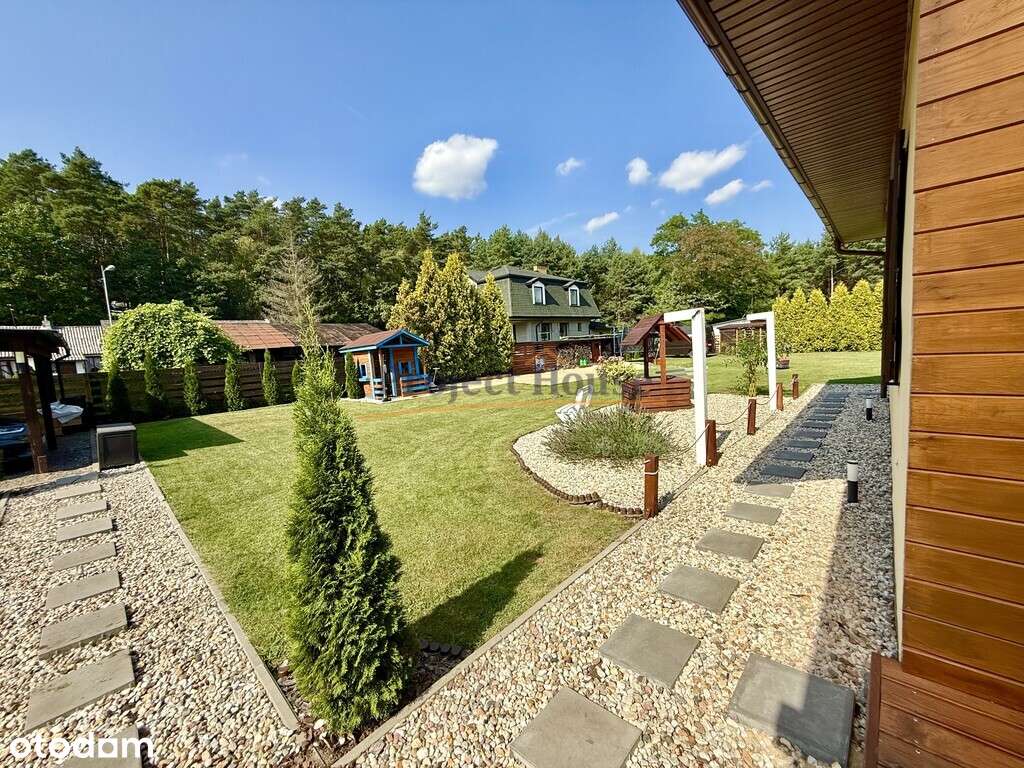 Piękny dom wolnostojący przy lesie w Hermanowie!-6