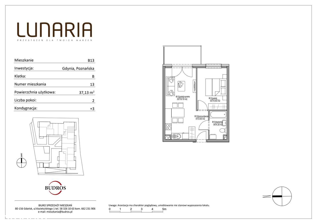 2-pokojowe mieszkanie 37m2 + balkon Bezpośrednio - Pełny obrazek: 2/9