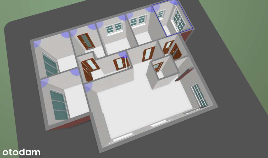 Dom do wykończenia na widokowej działce-5