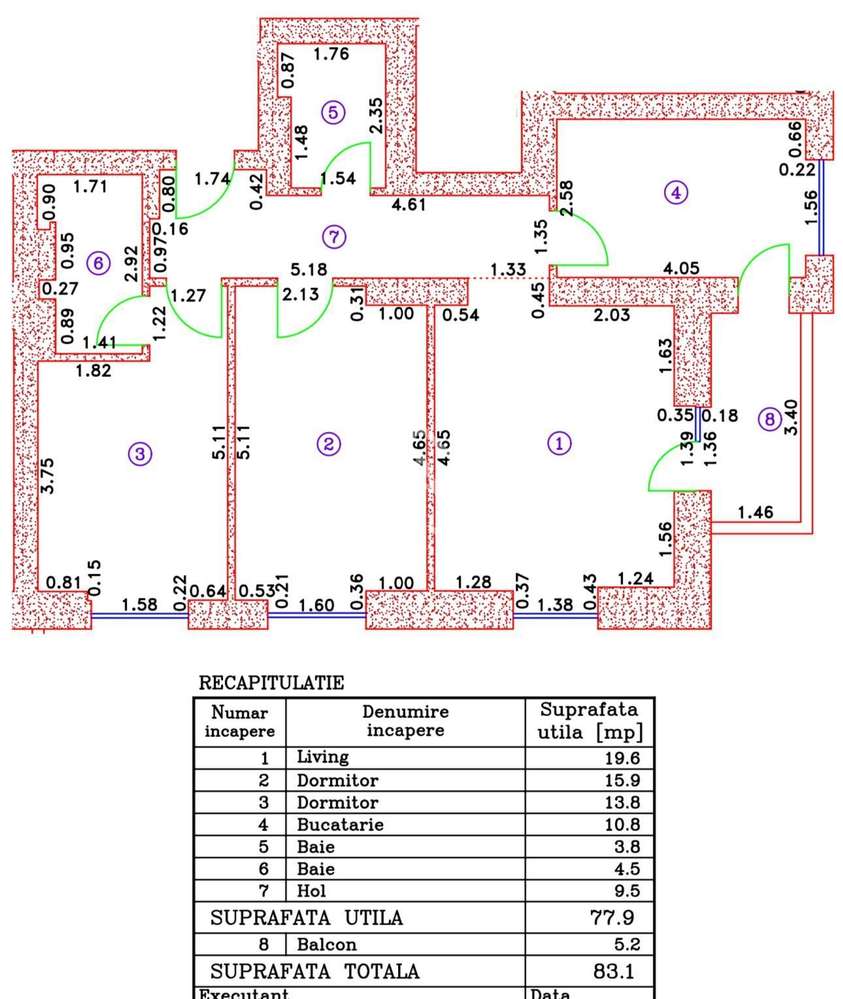 Vanzare apartament 3 camere – Cortina North, Pipera-11