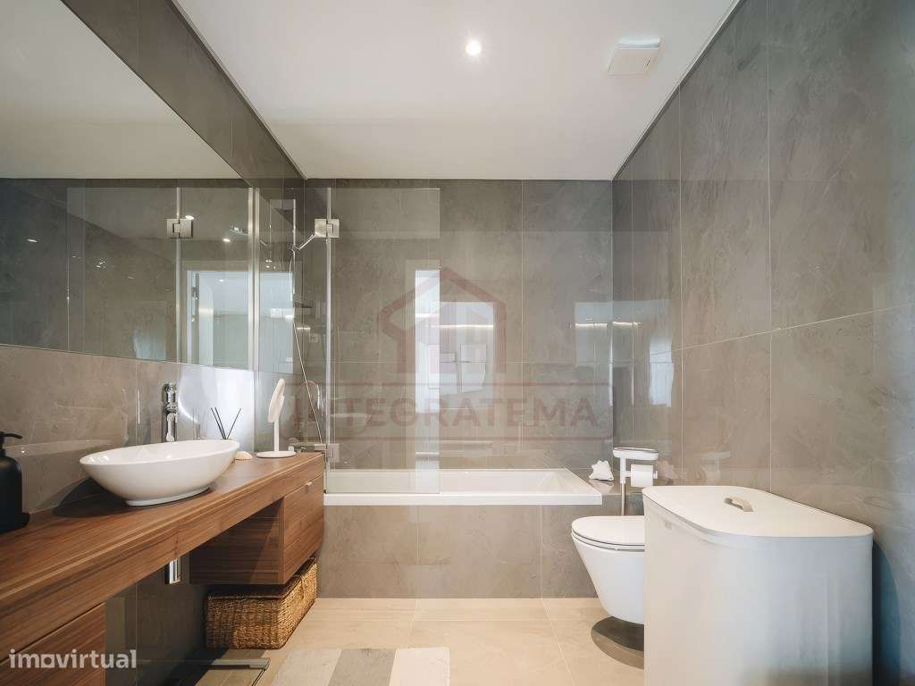 Apartamento T2 com rooftop e estacionamento - Mar à Vista-7