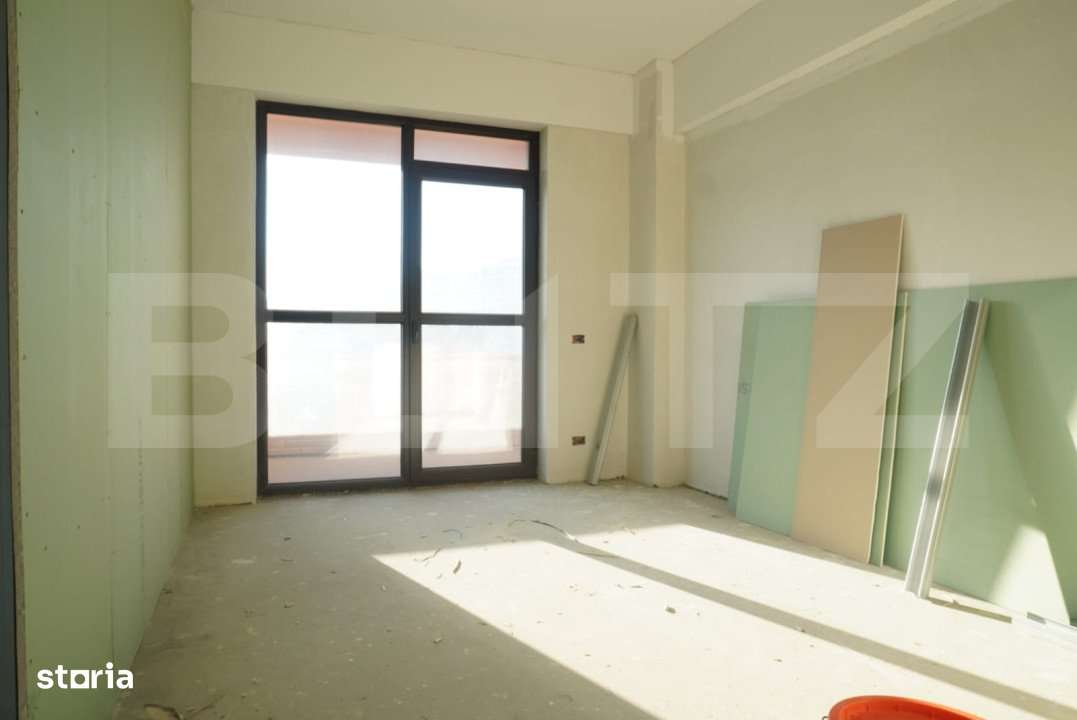 Apartament 3 camere, bloc nou, 67mp, semifinisat, zona Centrala - Imagine principală: 2/8