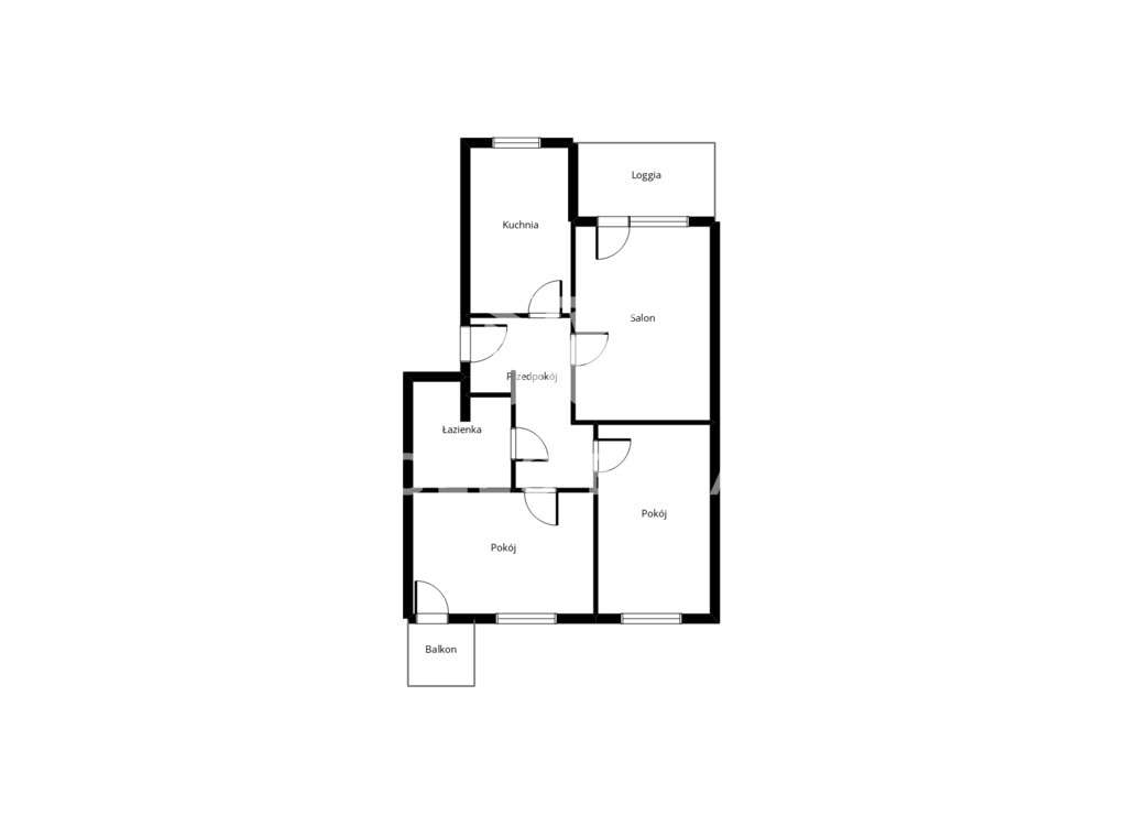 62,6 m² | 2/3 pokoje | garaż | Twardowskiego - Widok 2