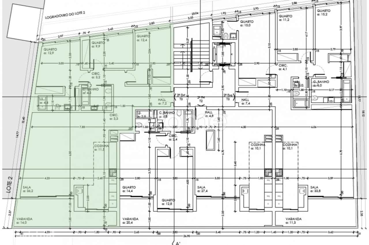 NOVO Apartamento T3 – 2º Dto Alto do Casalão, Sesimbra - Grande imagem: 3/28