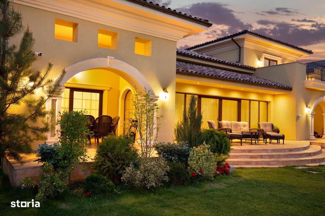 Vila elegantă cu piscină și curte spectaculoasă! - Imagine principală: 3/20