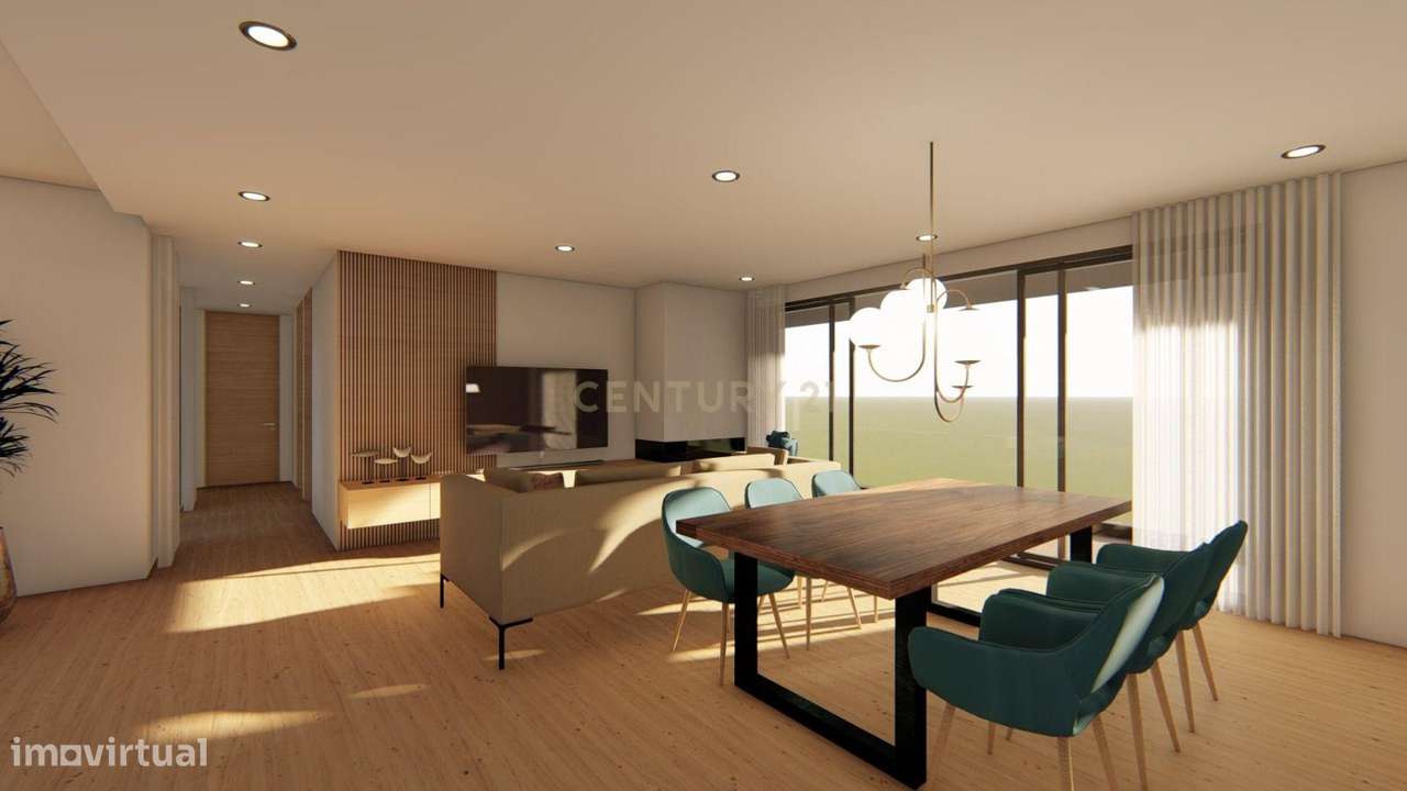 Terreno de 800 m² com Projeto Aprovado | Moradia T3 Contemporânea | Sã-10