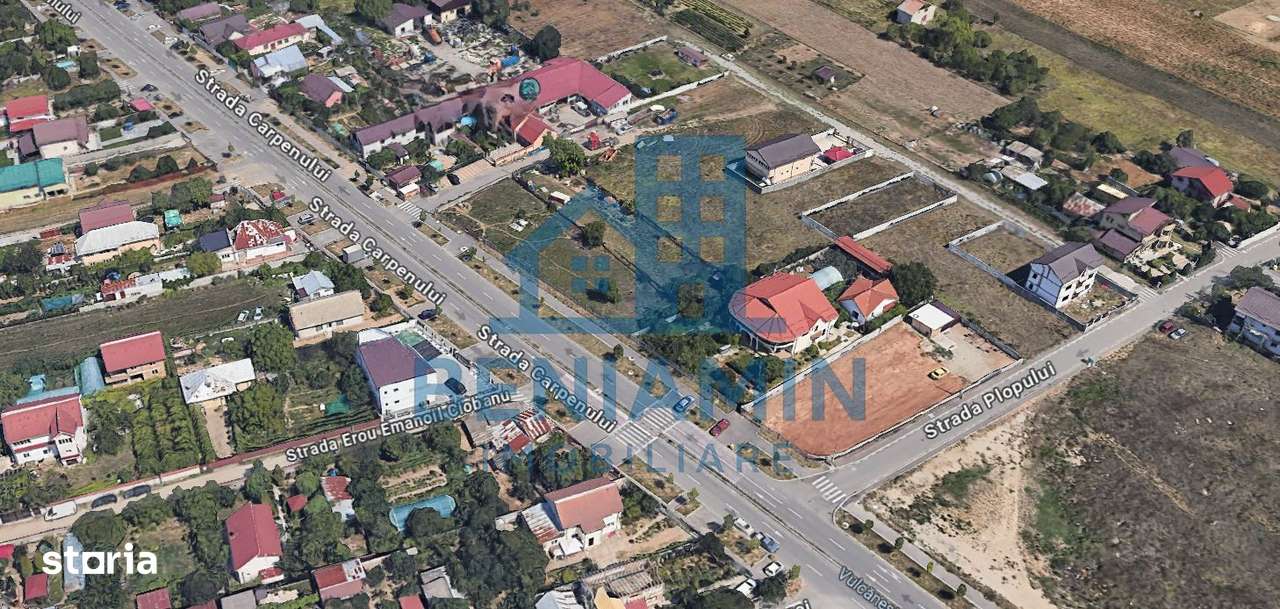 Teren 1954mp Intravilan Bariera Carpenului-1954mp-Deschidere 29.5ml - Imagine principală: 1/2