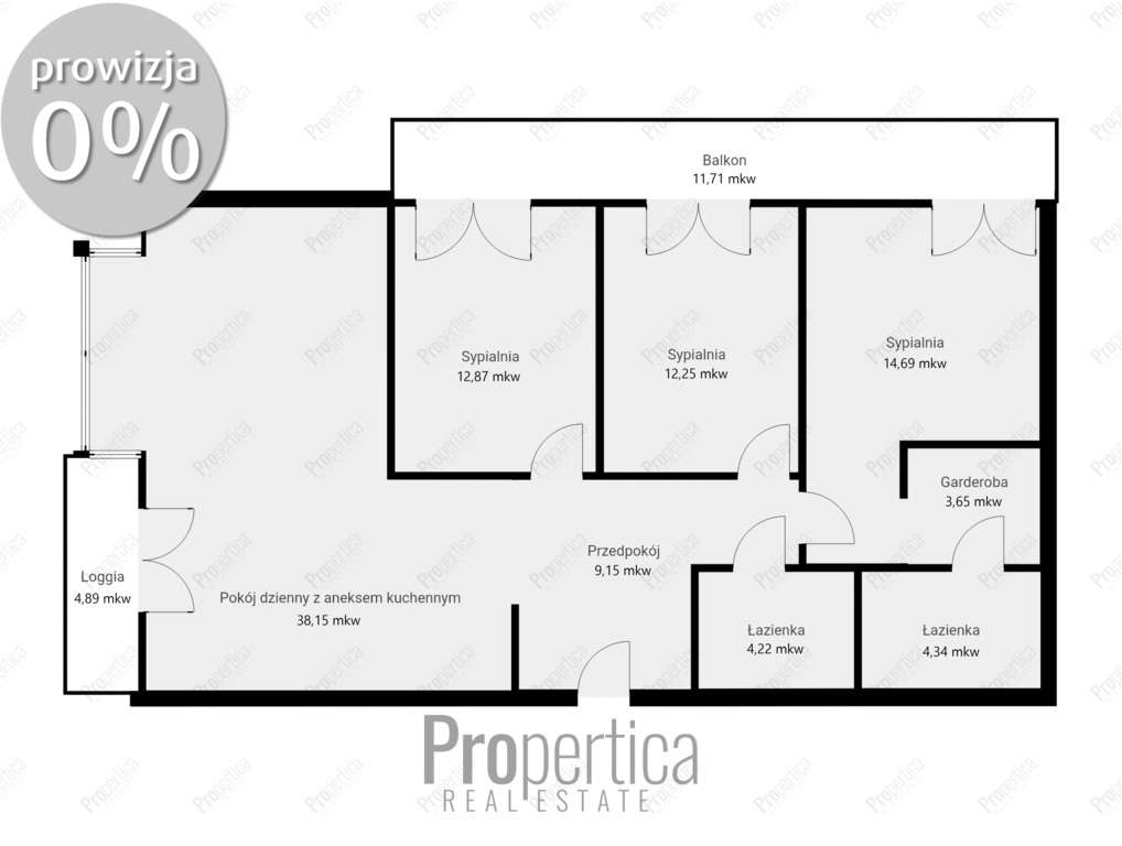 Służewiec || 4 pok. || Dwa balkony || Recepcja ||-18