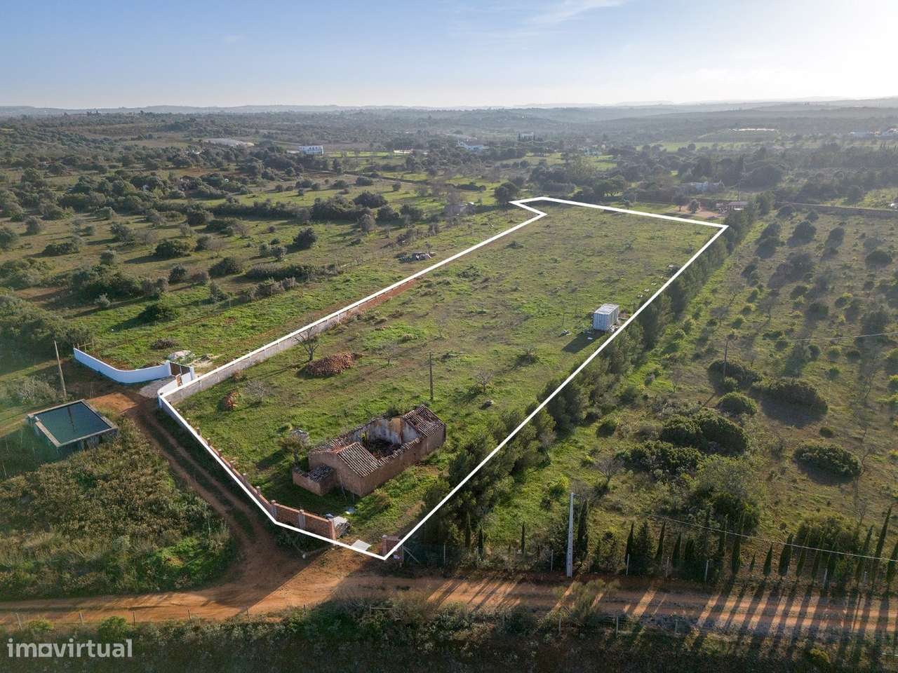 OPORTUNIDADE - TERRENO COM RUINA COM  PIP APROVADO PARA MORADIA T3, BE - Grande imagem: 2/21