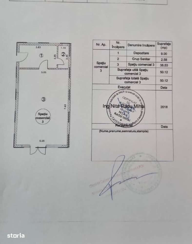 Spațiu comercial, toate utilitățile,2 locuri parcare,poziționat strada - Imagine principală: 4/4