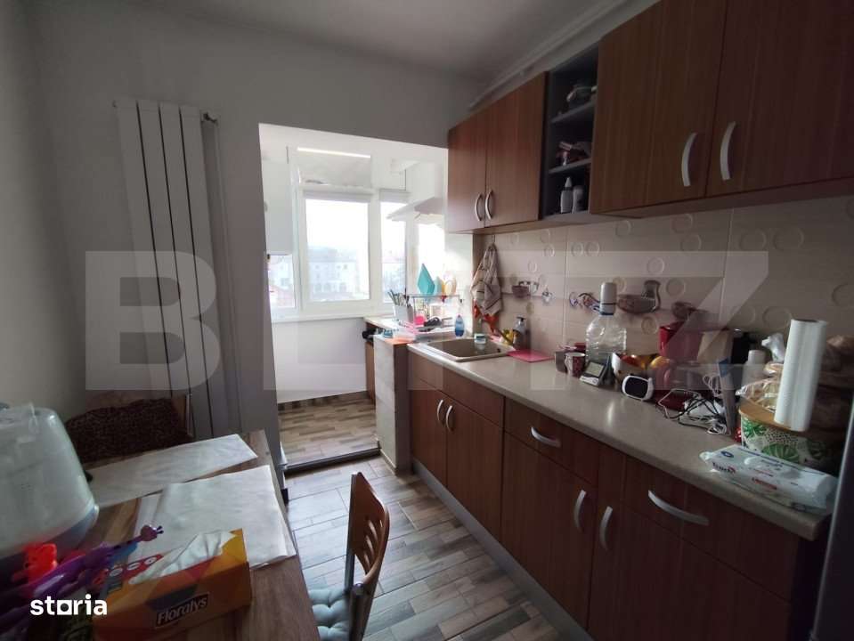 Apartament 3 camere, 60mp, zona Cugir - Imagine principală: 3/6