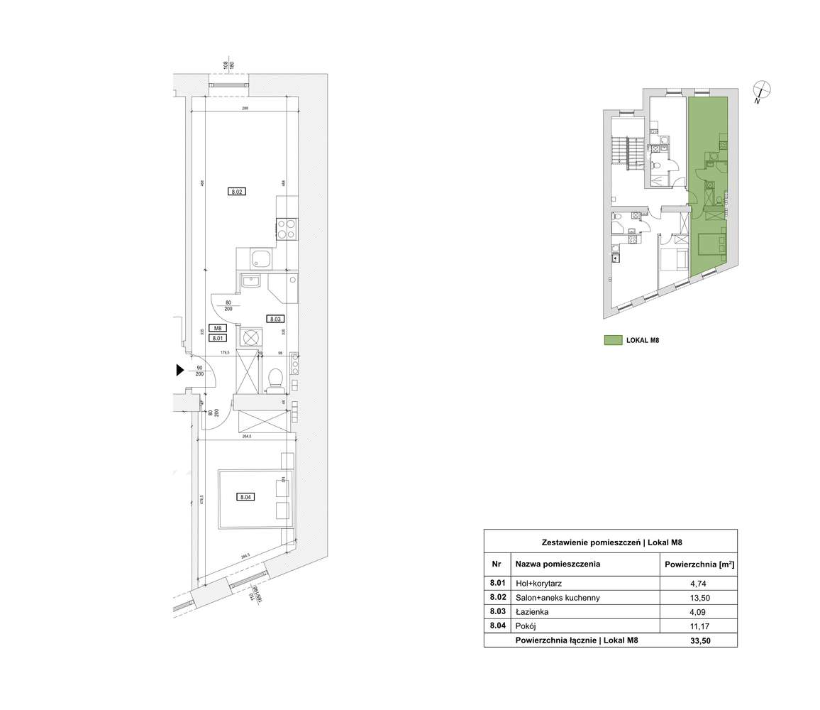 Nowoczesne mieszkanie dwupokojowe w centrum-7