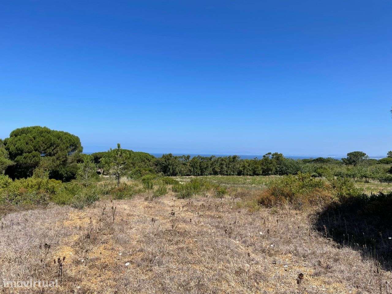 Lote de 25410m2 vista deslumbrante mar praia da Foz Meco Sesimbra - Grande imagem: 5/7