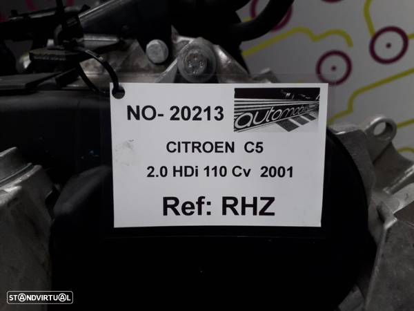 Motor Citroën C5 2.0 HDi 110 Cv de 2003 - Ref: RHZ - NO20213 - 4