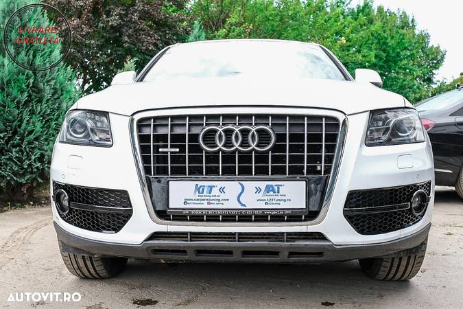 Grile Laterale Audi Q5 SUV 8R (2008-2011) RS Design Negru Lucios- livrare gratuita - 6