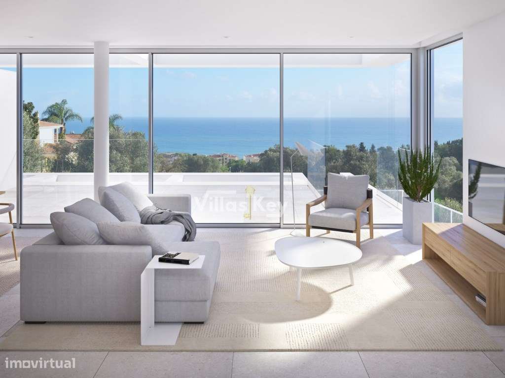 Moradia com acabamentos de qualidade, vista mar e piscina Praia da ... - Grande imagem: 4/11