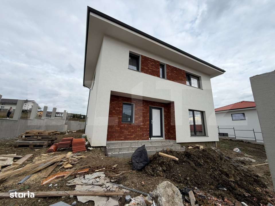 Super oferta! Casa individuala, 120 mp, teren 500 mp, intrare Chinteni - Imagine principală: 1/10