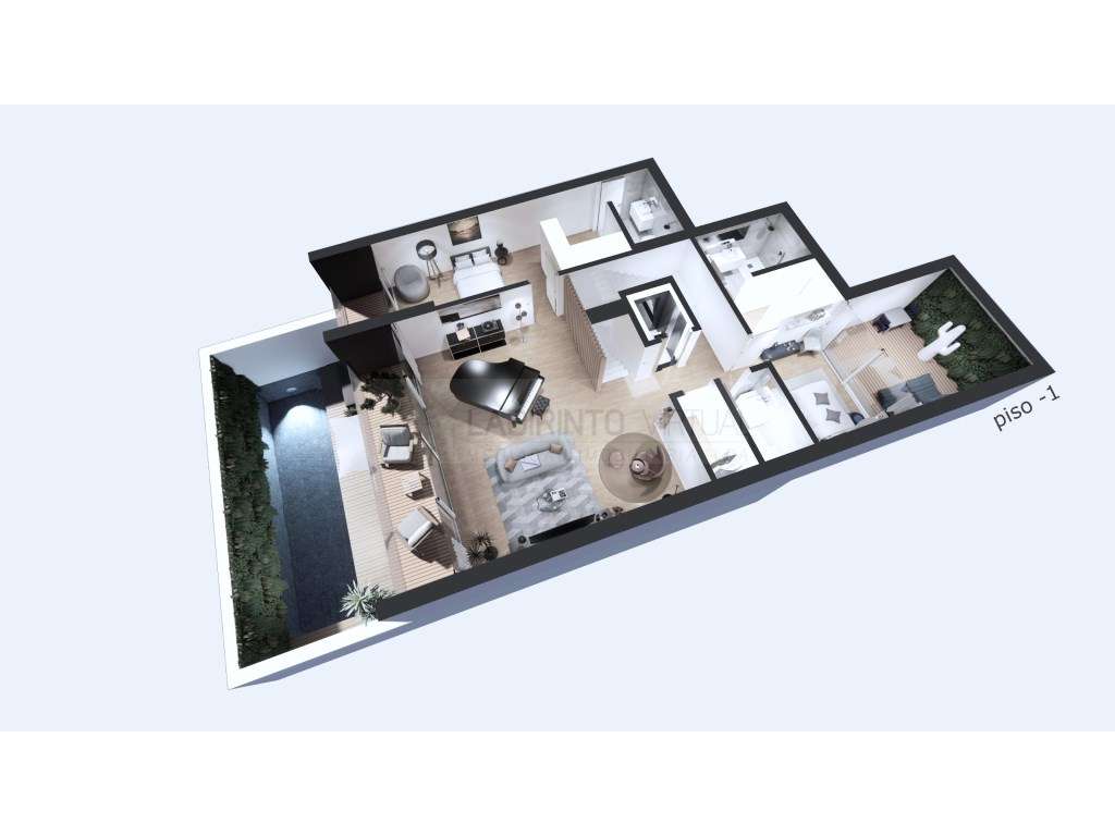 Vende-se Moradia de Luxo T5 com piscina aquecida, garagem e elevado... - Grande imagem: 5/6