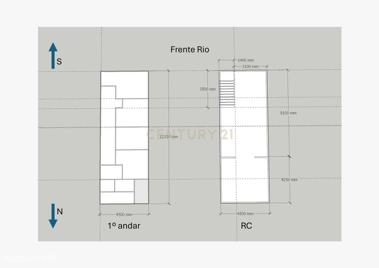 Vista Deslumbrante para o Rio - Prédio para Remodelar em Coruche-17