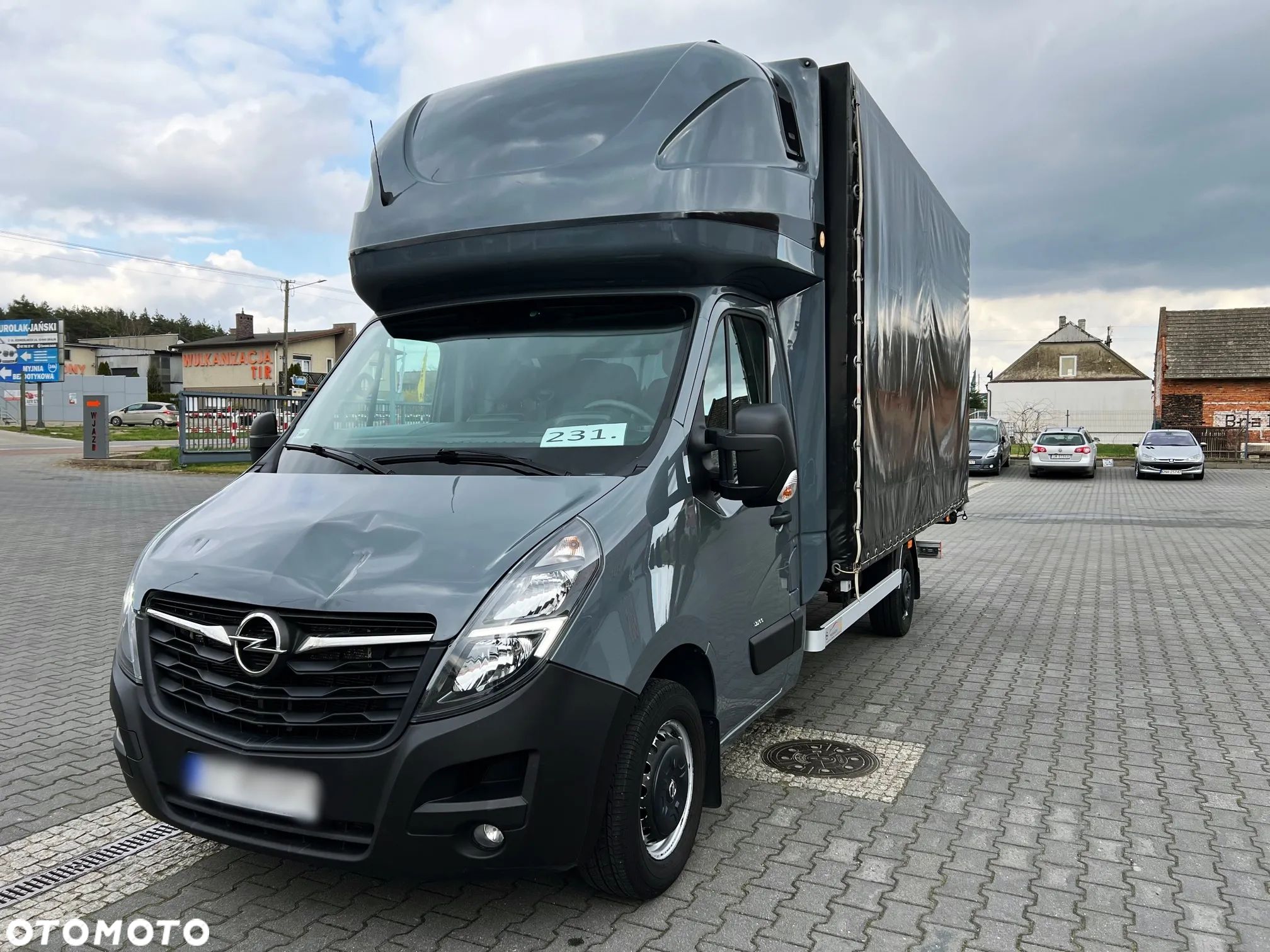 Opel Movano 165 CDTI Plandeka 8- palet + WINDA 750 KG Salon PL, Jeden Właściciel - 1