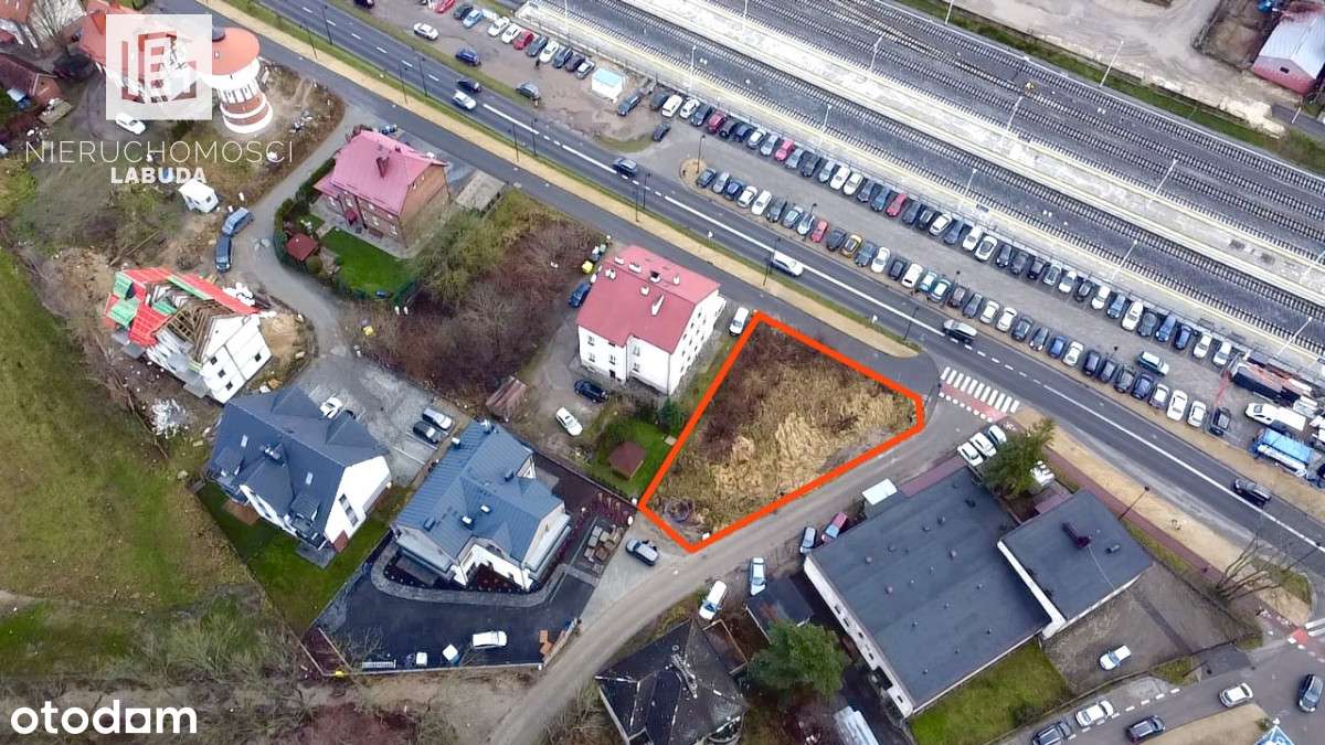 Działka budowlana w centrum Kartuz - Pełny obrazek: 2/3