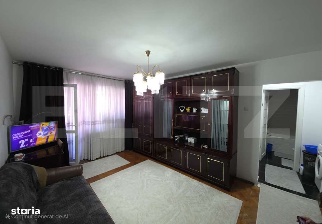 Apartament cu 2 camere, 54 mp, zona centrala - Imagine principală: 3/6