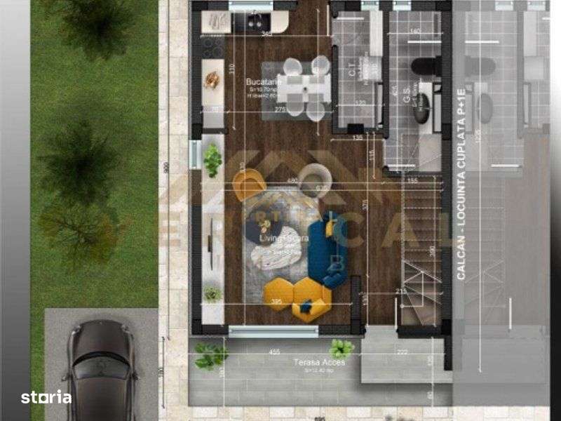 Duplex Superb 4 camere, 2 bai - Com Berceni, IF - Imagine principală: 3/8