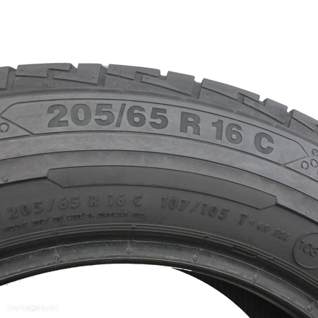 2 x CONTINENTAL 205/65 R16 C 107/105T ContiVanContact 100 Lato 5.8mm - 6