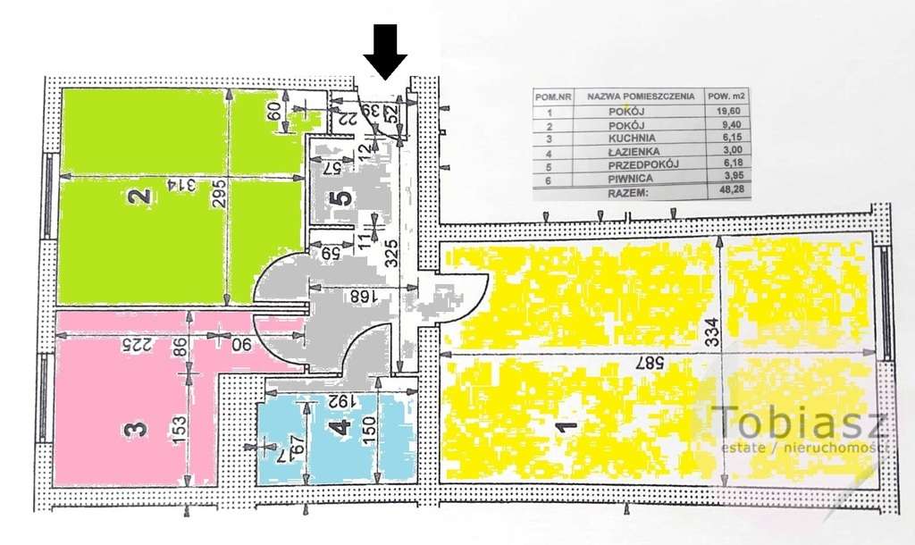 Wygodne, po remoncie, 2 pokoje+ jasna kuchnia-4