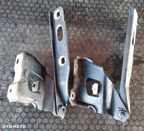 ZAWIAS MASKI KOMPLET P/L 8K0823301D 8K0823302D AUDI A4 B8 - 1