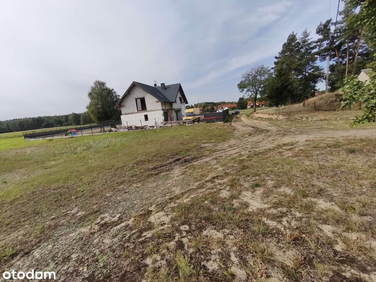 Działka budowlana w Ostrówku gm.Dąbrówka-3