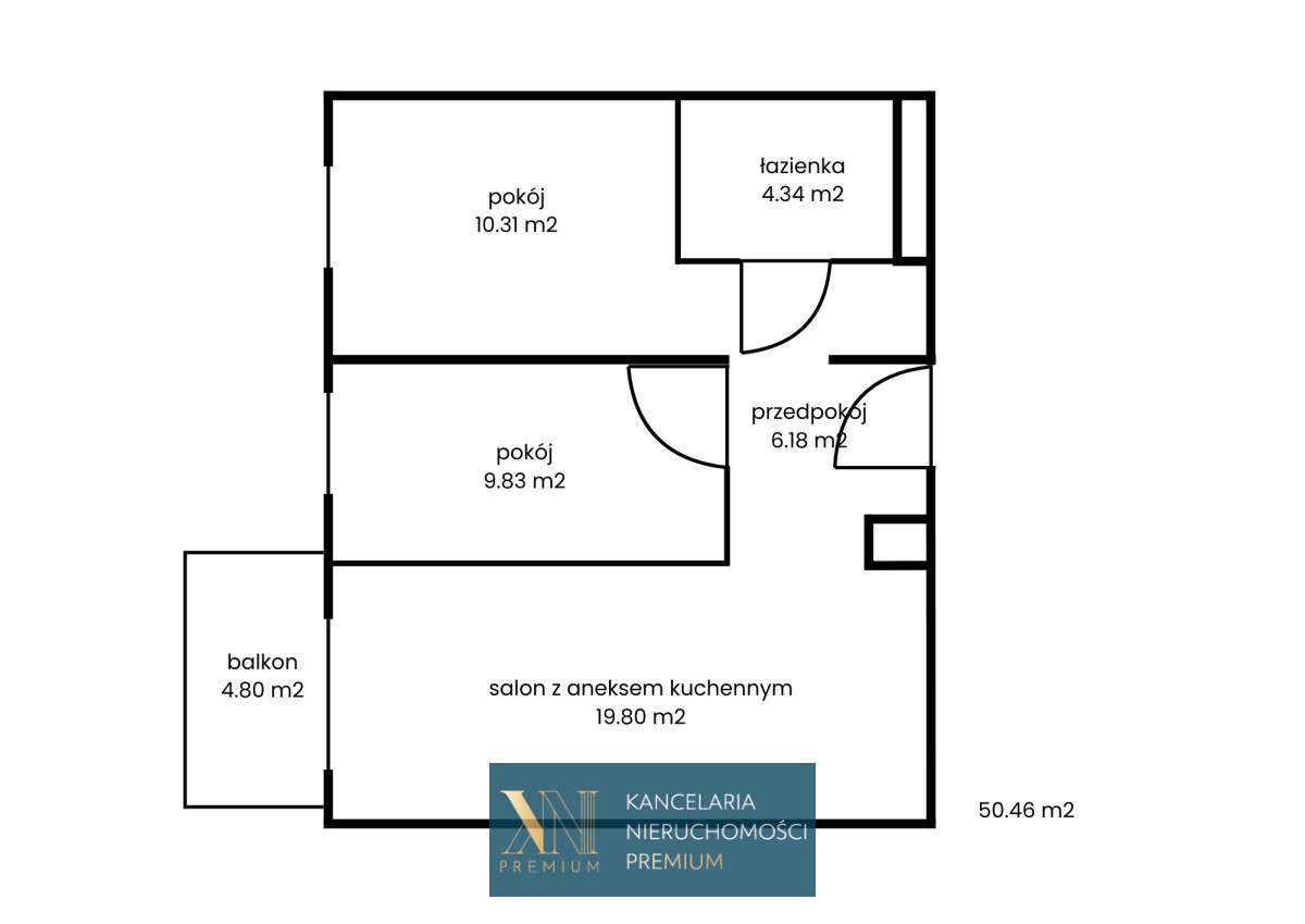 Nowe wykończone | 3 pokoje | Wysoki standard-17