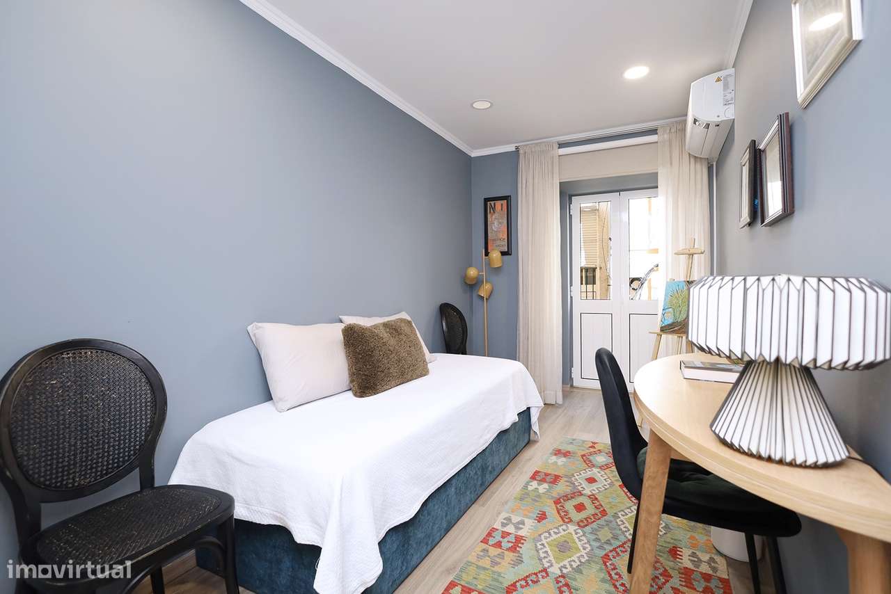 Apartamento T2  - Santos - Charme - Renovado-22