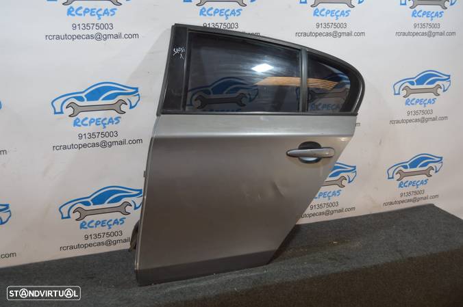 PORTA TRASEIRA TRÁS ESQUERDA BMW SERIE 1 E87 FECHO ELEVADOR MOTOR PUXADOR VIDRO - 2