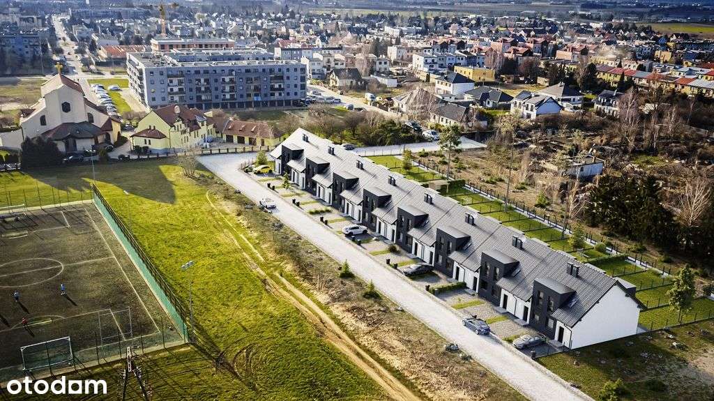 Domy w zabudowie szeregowej z ogrodem. - Pełny obrazek: 4/8