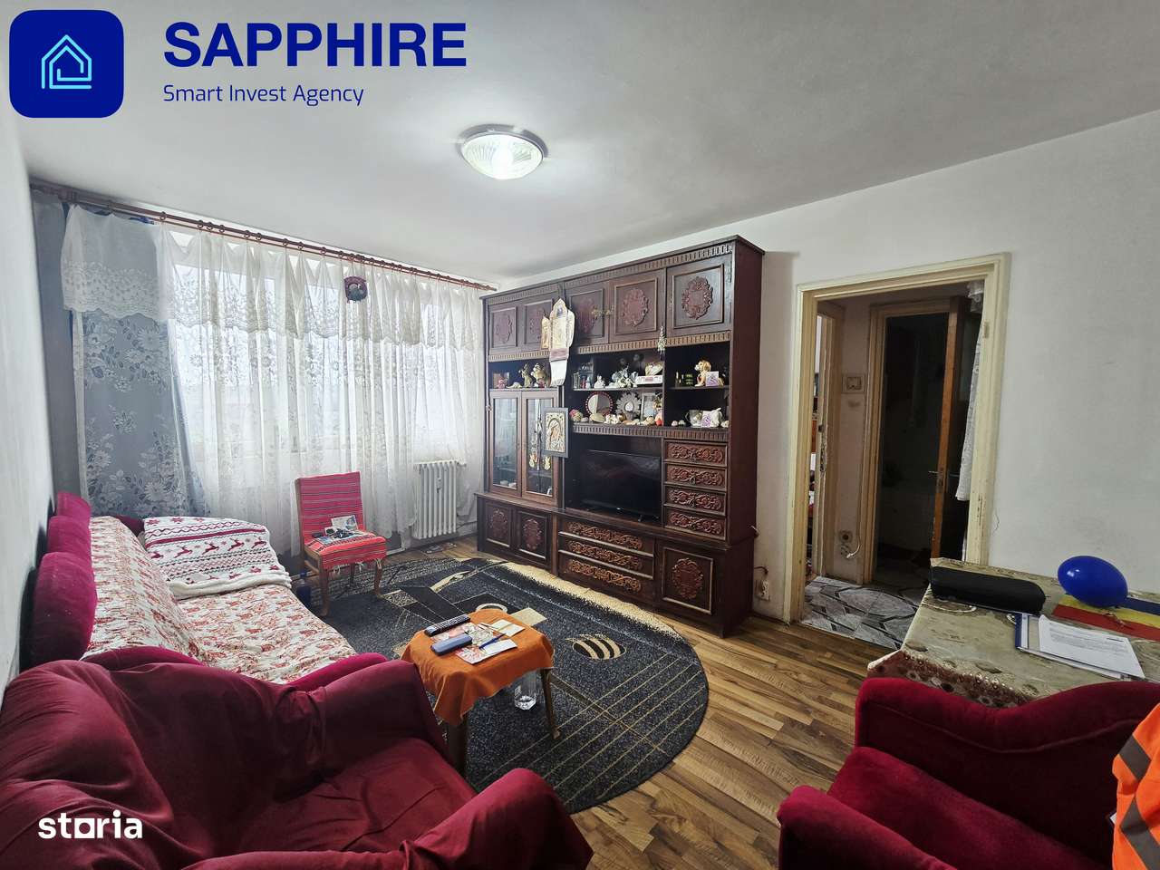 Apartament 3 camere metrou Păcii, Apusului, bloc reabilitat-0