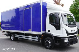 Iveco Eurocargo 120-190 E6 Container 18 EPAL with a lift