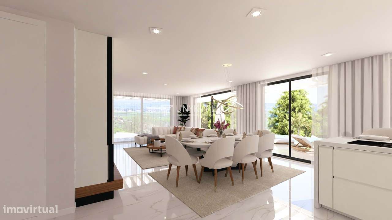 Moradia Contemporânea 3 Quartos com Vista para o Golfe – Alcantarilha,-6